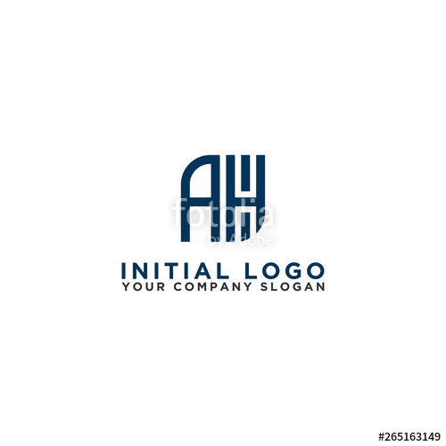 500x500 Letter Ah Initial Icon Logo Design Monogram Inspiration