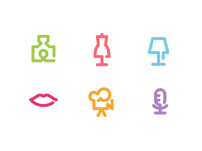 800x600 Moselo Initial Expert Category Icons