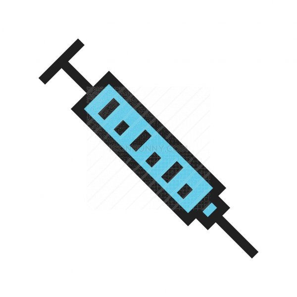 600x600 Syringe Line Filled Icon