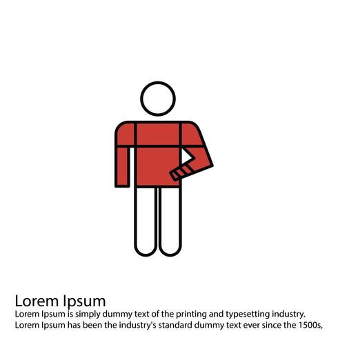 490x490 Vector Injury Icon