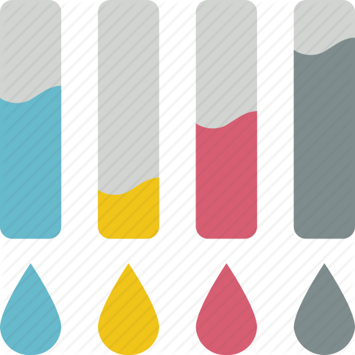 512x512 Ink, Levels, Print, Printing Icon
