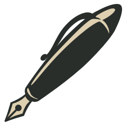 256x256 Ink Pen Icon Vintage Iconset Designcontest