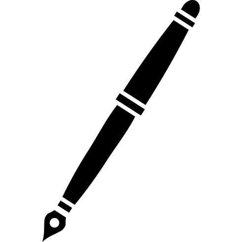 490x490 Ink Pen Icon Vector