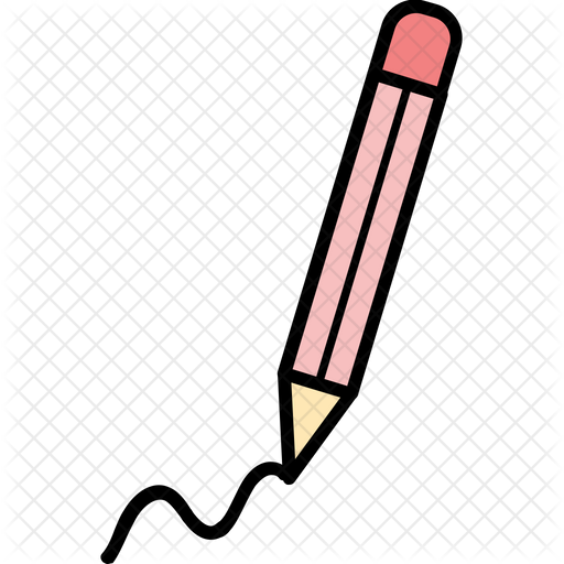 512x512 Ink Pen Icon Of Colored Outline Style
