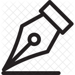 256x256 Ink Pen Icon Of Line Style