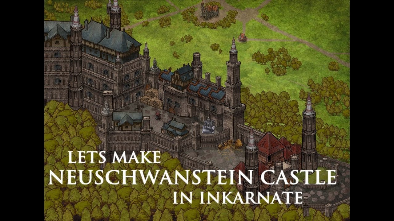 1280x720 Let's Make Neuschwanstein Castle In Inkarnate