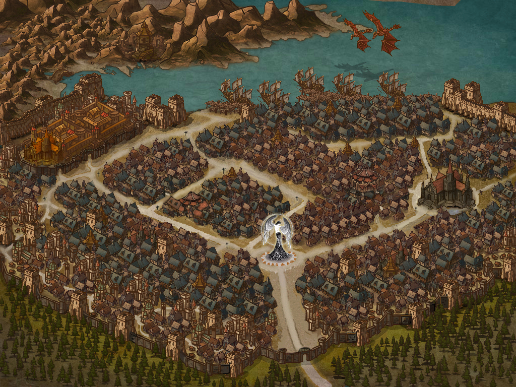 1024x768 City Of The Night Goddess Inkarnate