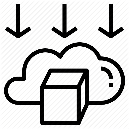 512x512 Analysis, Big, Cloud, Data, Input, Run, Server Icon