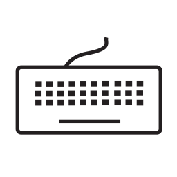 256x256 Keyboard Icon Myiconfinder