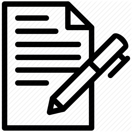 512x512 Contract, Feedback, Form Inquiry Icon Icon