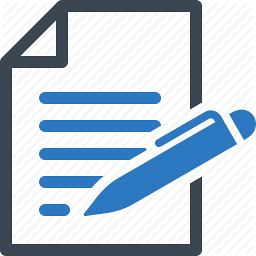 512x512 Contract, Feedback, Form Inquiry Icon