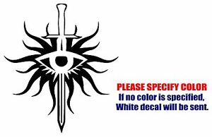 300x194 Dragon Age Inquisition Symbol Funny Vinyl Decal Sticker Car Window