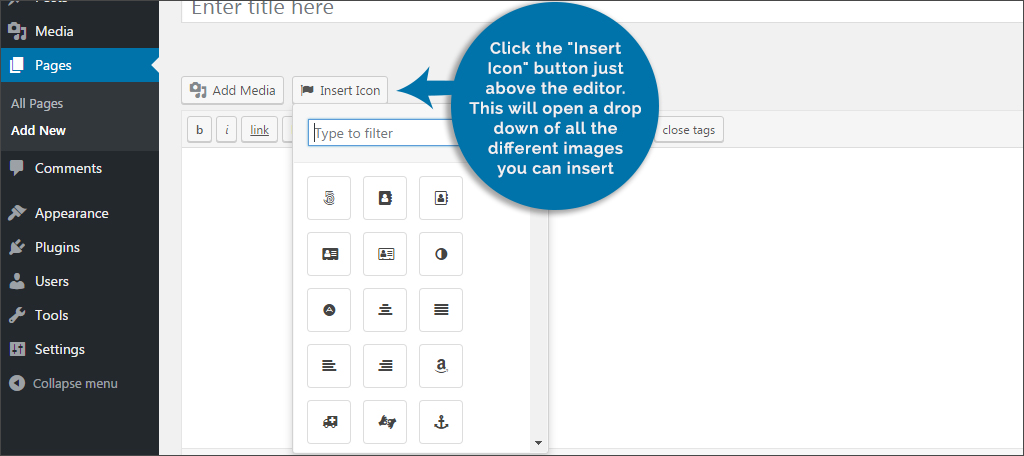1024x456 How To Add A Wordpress Icon Font Or Image