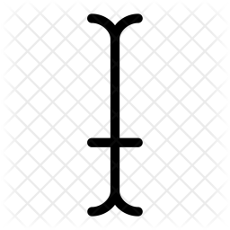 256x256 Insert Icon Of Glyph Style