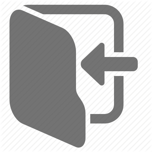 512x512 Arrow, Directory, Enter, File, Folder, Insert Icon