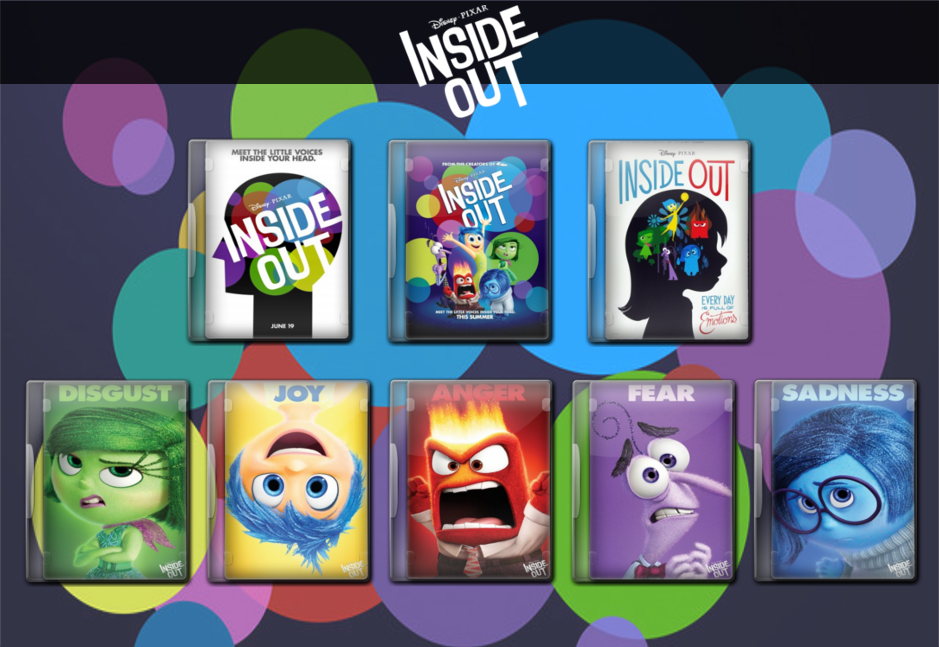 Inside Out Movie Icon Collection 939x647 Inside Out Movie Icon Collection