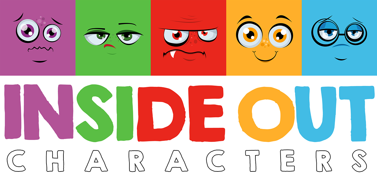 Inside Out Characters On Behance 1200x569 Inside Out Characters On Behance