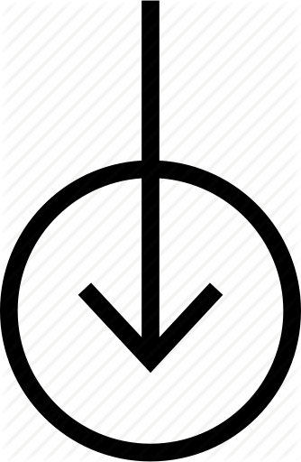 Arrow, Circle, Down, Inside, Out, Press, Round Icon 334x512 Arrow, Circle, Down, Inside, Out, Press, Round Icon
