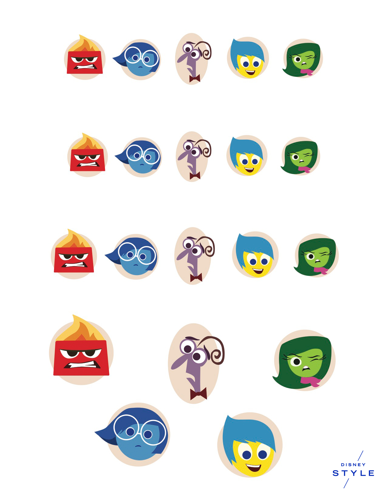 Diy Inside Out Bottle Cap Mood Pins 1275x1650 Diy Inside Out Bottle Cap Mood Pins