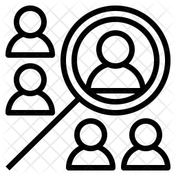 256x256 Customer Insight Icon Of Line Style