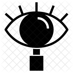 256x256 Insight Icon Of Glyph Style