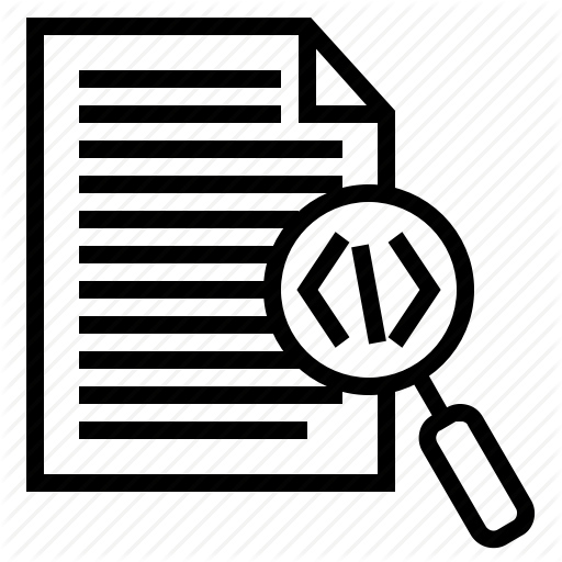 512x512 Code Checking, Code Files, Code Inspection, Find, Find Code, Html
