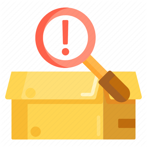 512x512 Box, Inspection, Packaging, Parcel, Parcel Inspection Icon