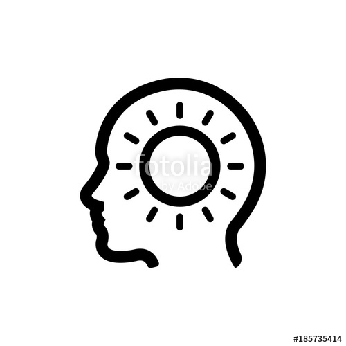 500x500 Inspiration Icon Stock Image And Royalty Free Vector