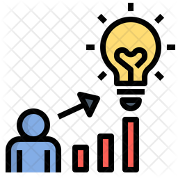 256x256 Inspiration Icon Of Colored Outline Style