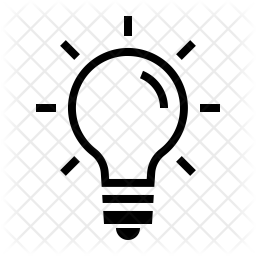 256x256 Inspiration Icon Of Glyph Style