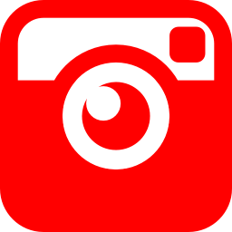 256x256 Free Red Instagram Icon