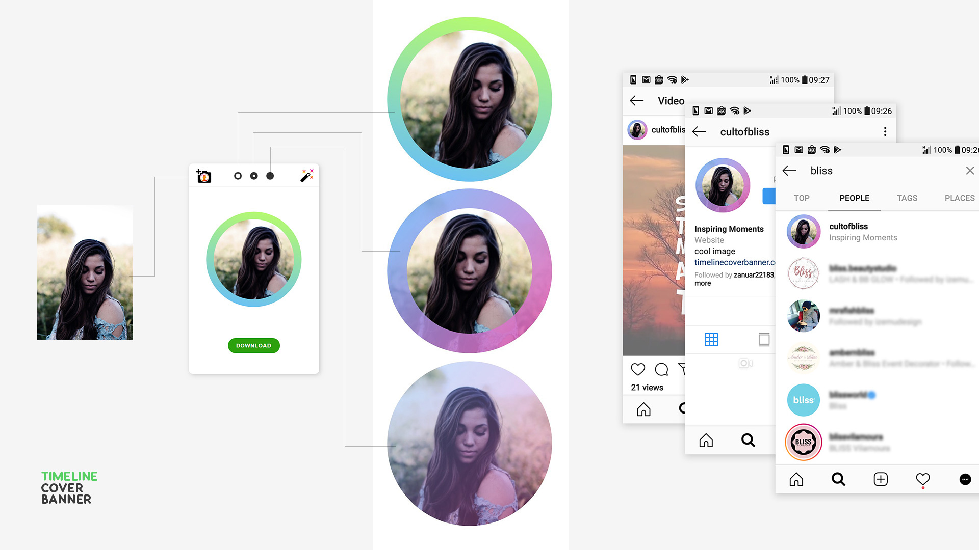 Download Instagram Circle Icon Maker at Vectorified.com ...