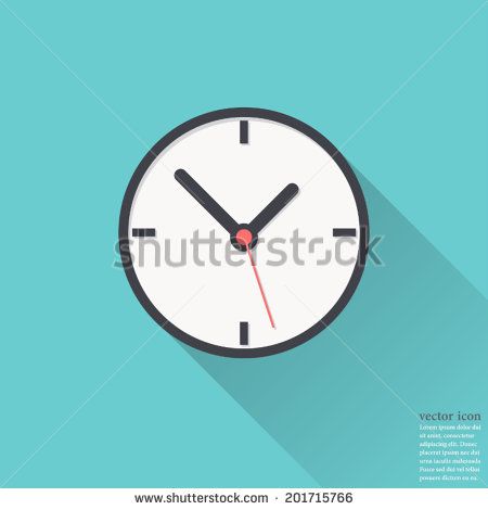 Clock Icon Vector Illustration Flat Design With Long Shadow 450x470 Clock Icon Vector Illustration Flat Design With Long Shadow