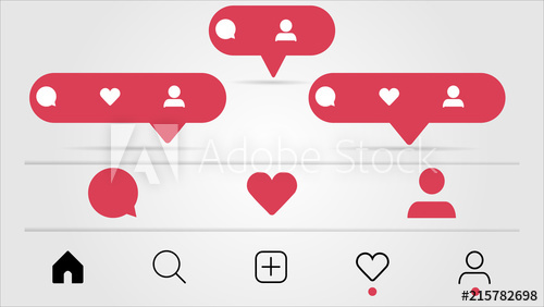 500x282 Set Of Social Media Icons Inspired