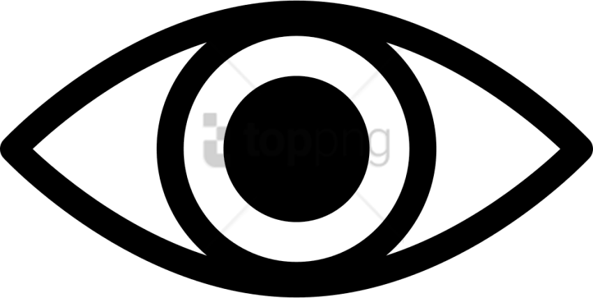 850x427 Download Hd Free Png Eye Minimalist Png Image With Transparent