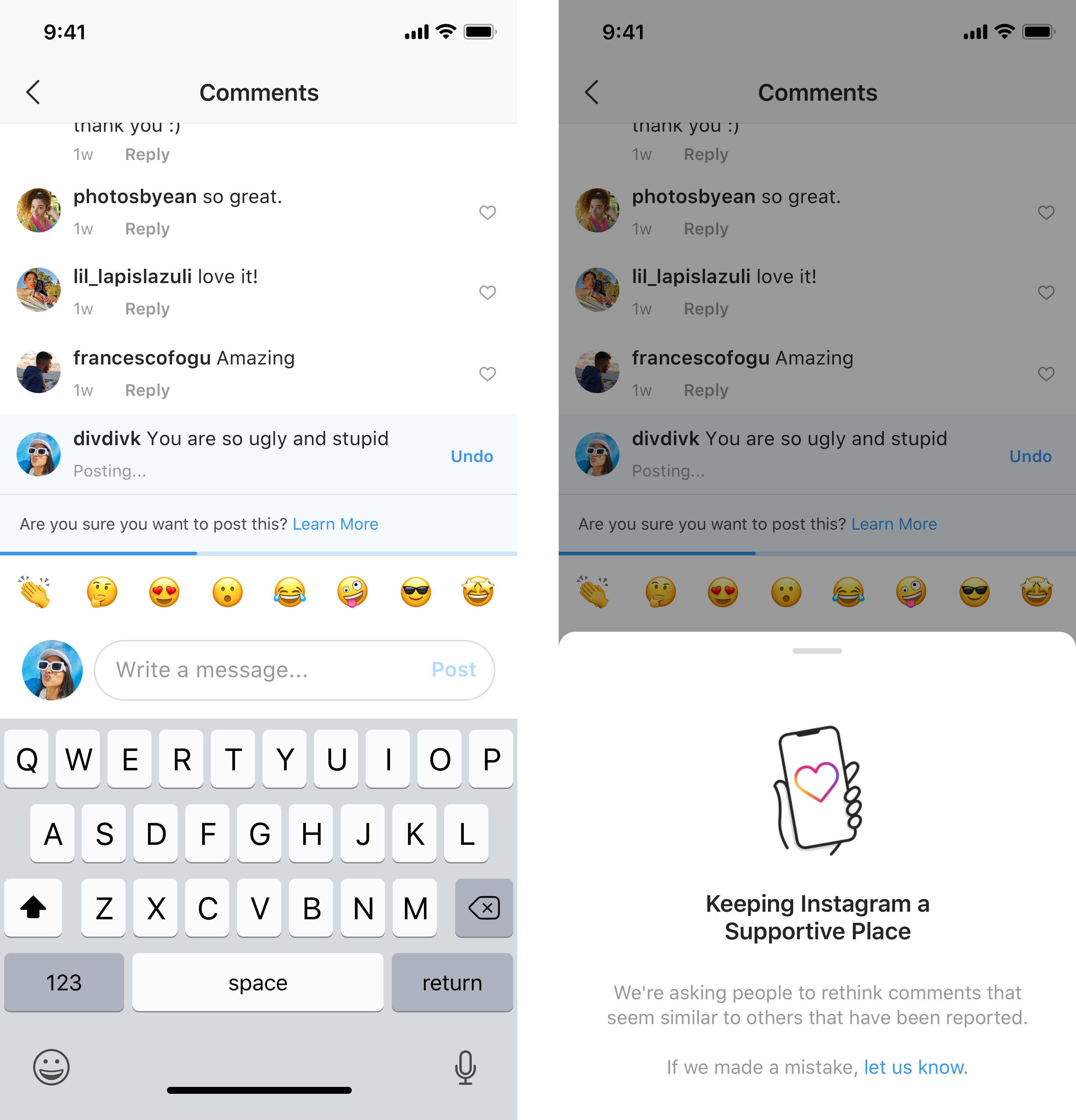 3120x3248 New Instagram Features Flag Potentially Offensive Comments, Allow