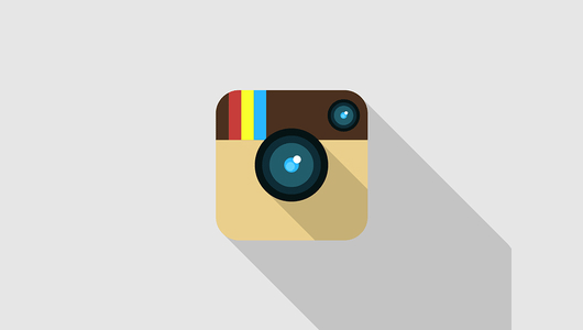 530x300 Flat Instagram Icon Images