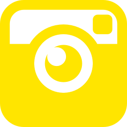 256x256 Free Yellow Instagram Icon