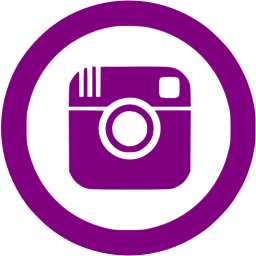 256x256 Purple Instagram Icon