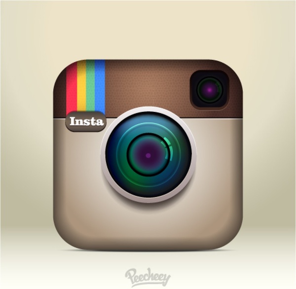 600x586 Instagram Icon Free Vector In Adobe Illustrator