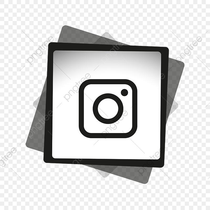 800x800 Instagram Black White Icon, Ig Icon, Instagram Logo, Social Media