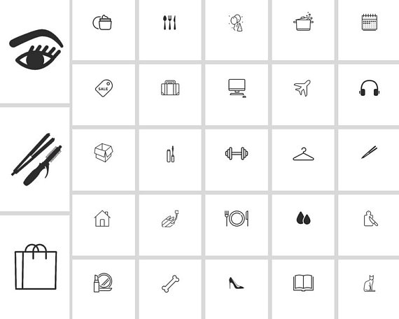 570x456 Instagram Story Highlight Icons