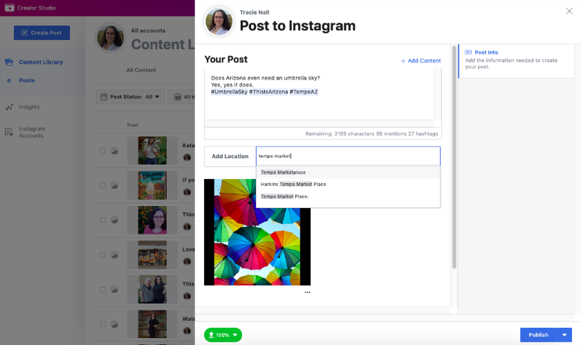 840x499 How To Schedule Instagram Posts On Desktop With Facebook Creator