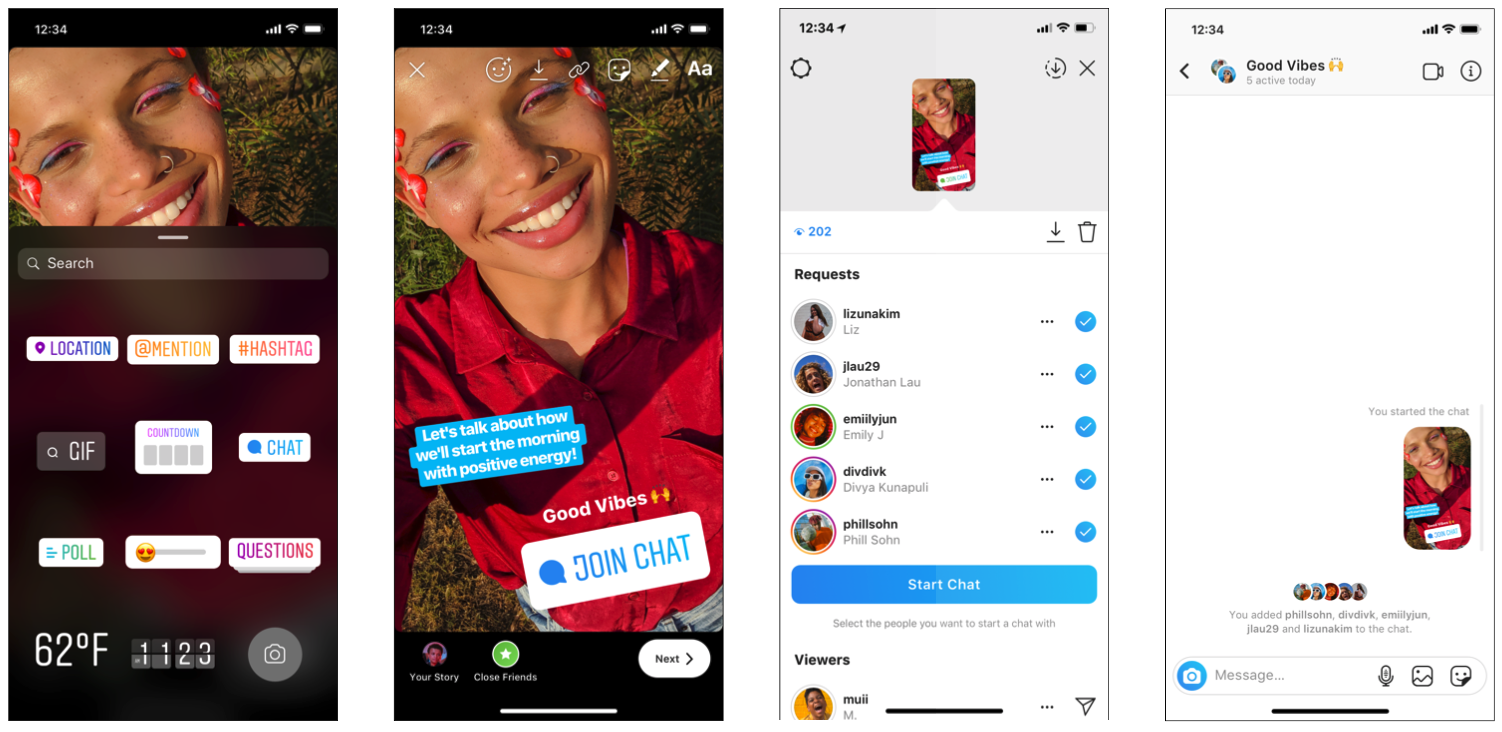 1502x732 New To Instagram Creator Accounts, Chat Stickers More