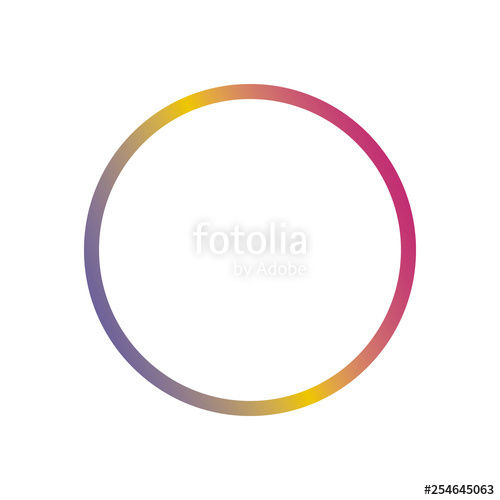 500x500 Social Media Icon User User Frame Instagram With Gradient Insta