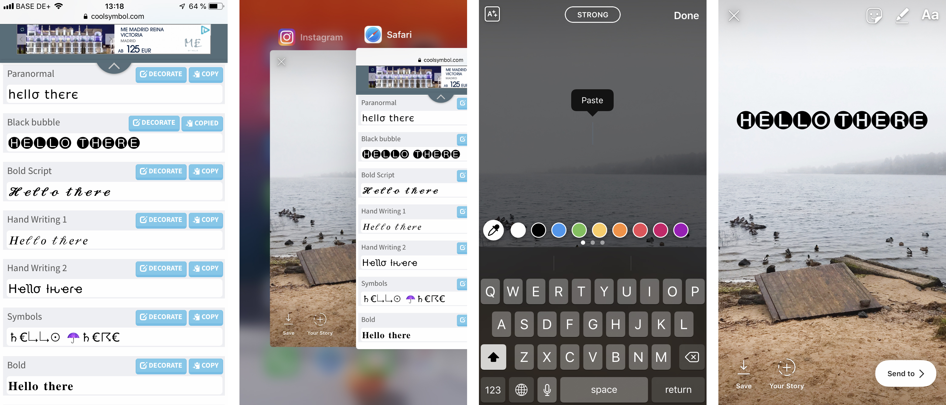 copy and paste fonts instagram copy and paste fonts instagram