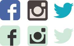 242x150 Facebook Icon For Visiting Card Arts