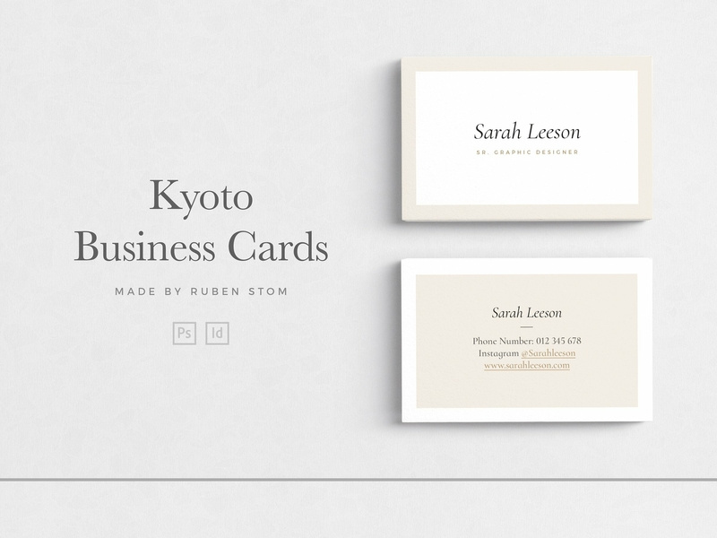 800x600 Kyoto Business Cards