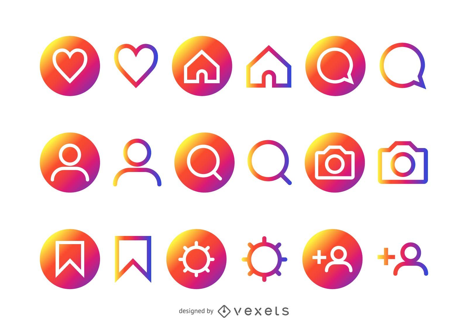 1600x1113 Collection Of Instagram Icons