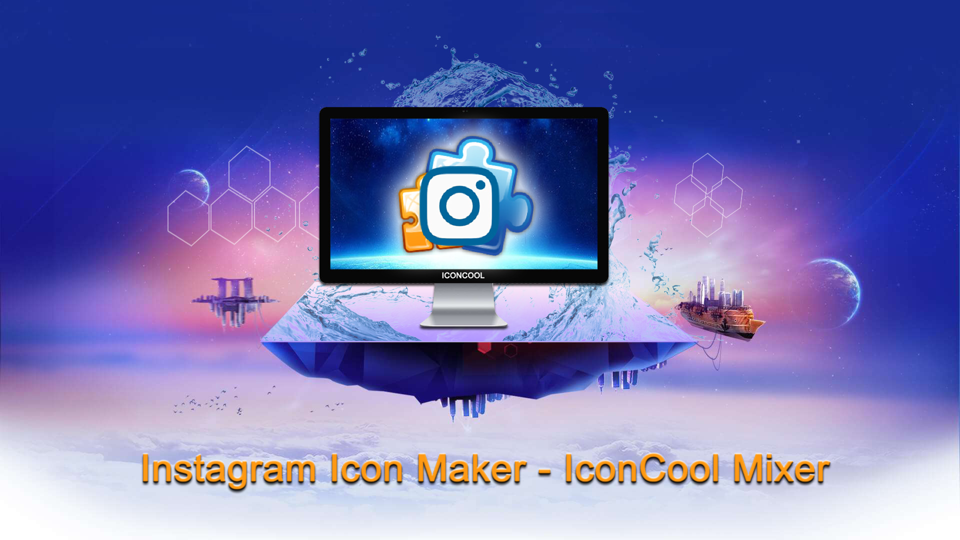 1920x1080 Instagram Icon Maker